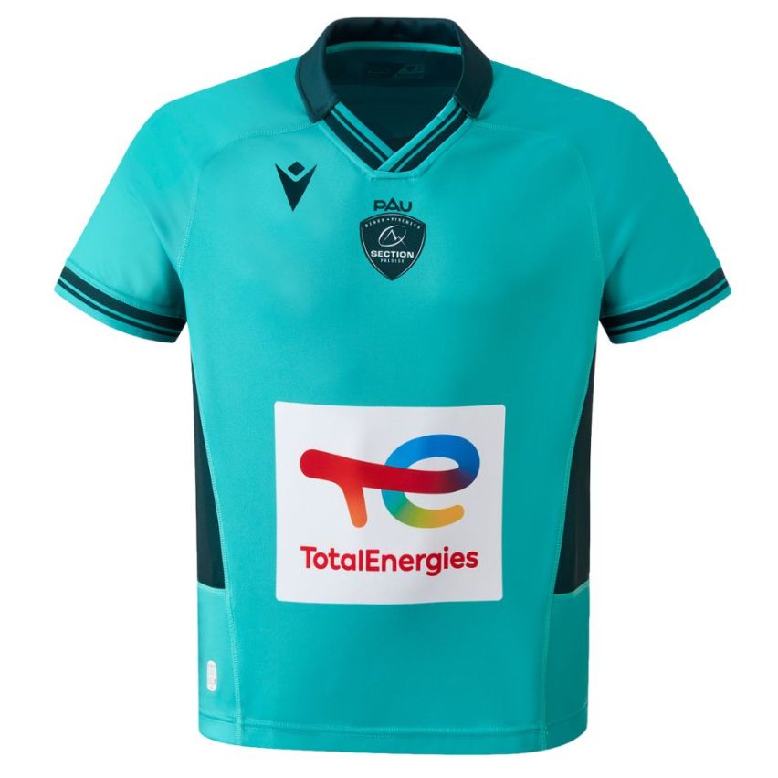 Replica Rugby Jersey Champions Cup Fluorescent Green Section Paloise - Macron
