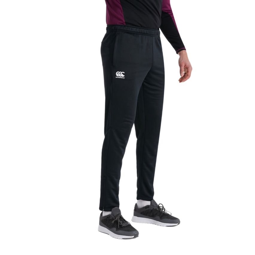 Ireland Poly Knit Rugby Pants Black - Canterbury