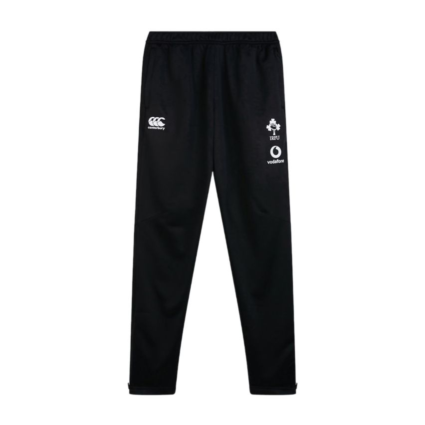 Ireland Poly Knit Rugby Pants Black - Canterbury