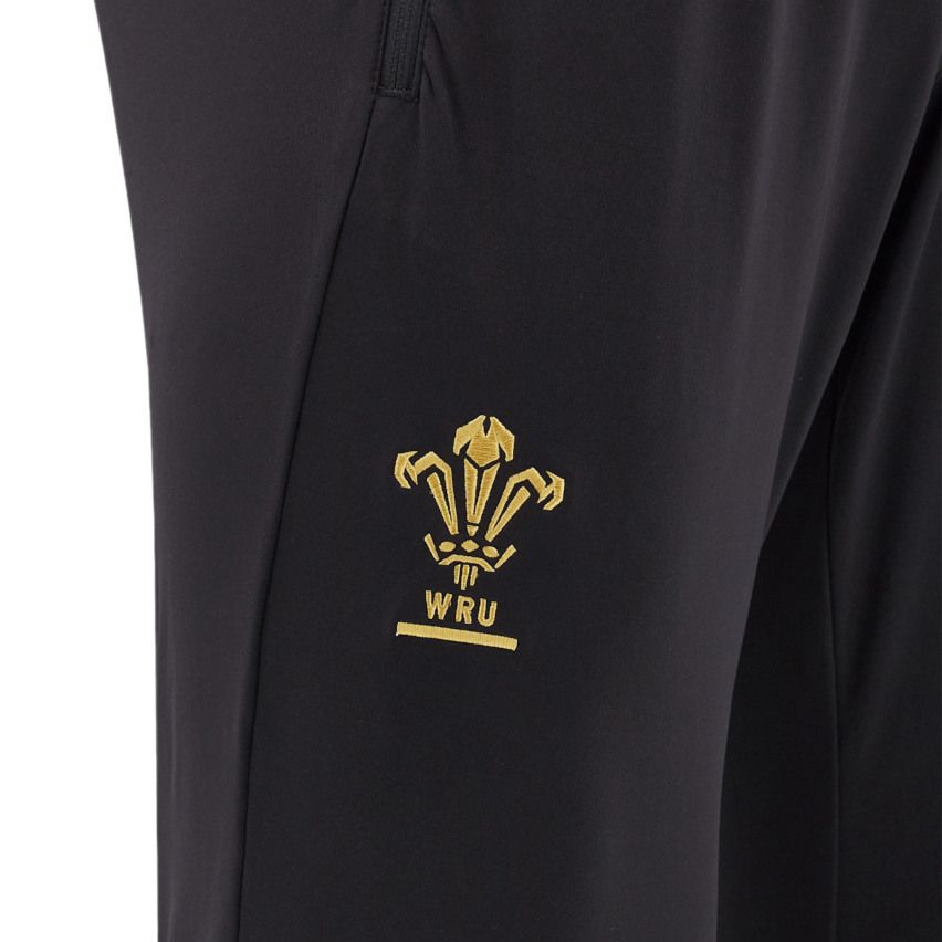 Wales 24/25 Training Pants Black - Macron