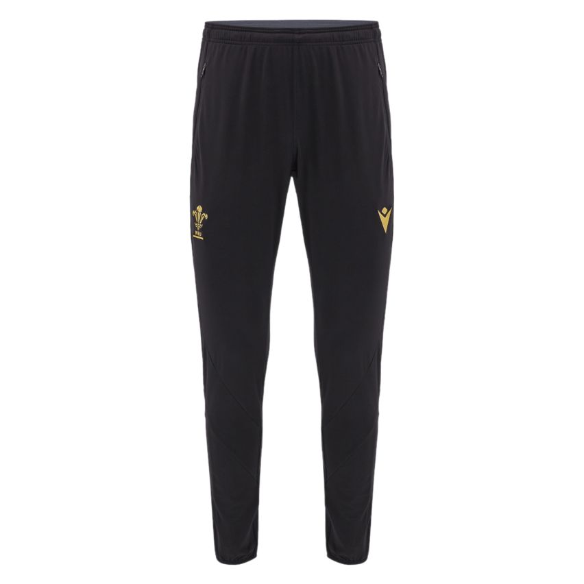 Wales 24/25 Training Pants Black - Macron