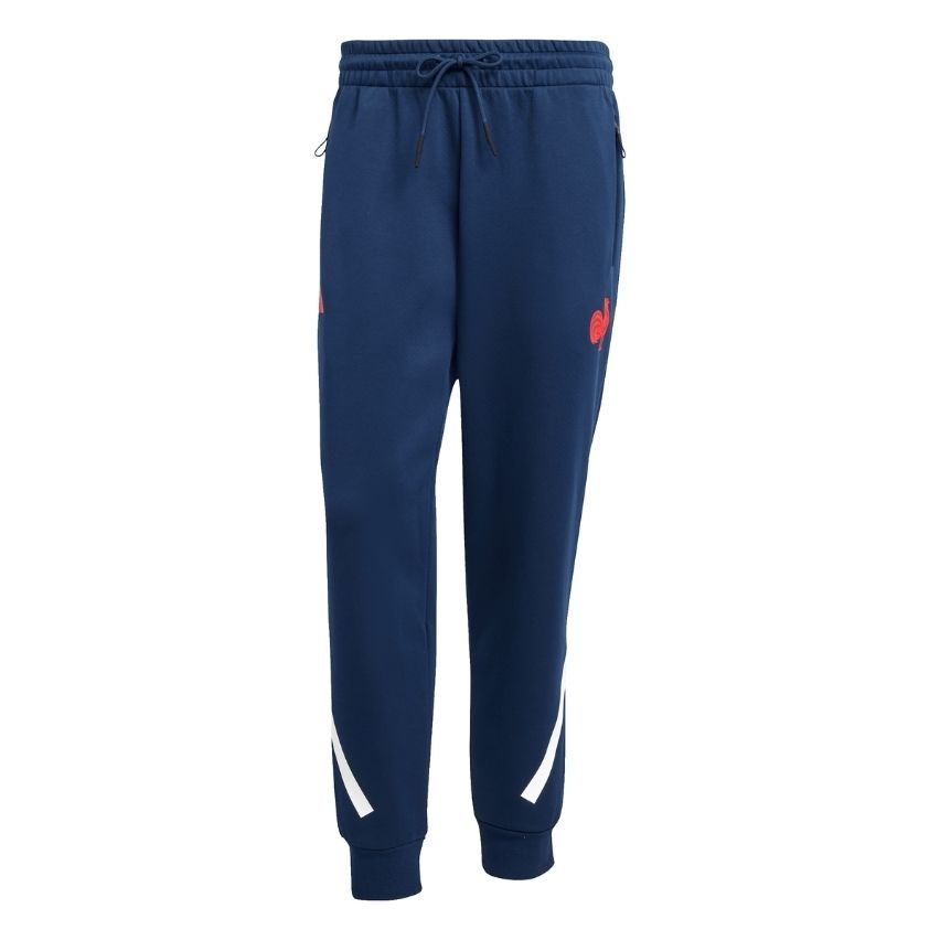 France Travel Rugby Pants Blue 2025/2026 - Adidas