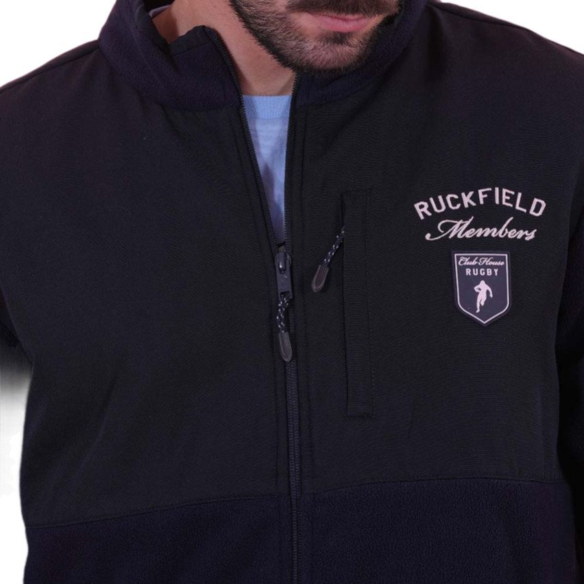Bi-Material Rugby Members Club House Fleece - Ruckfield