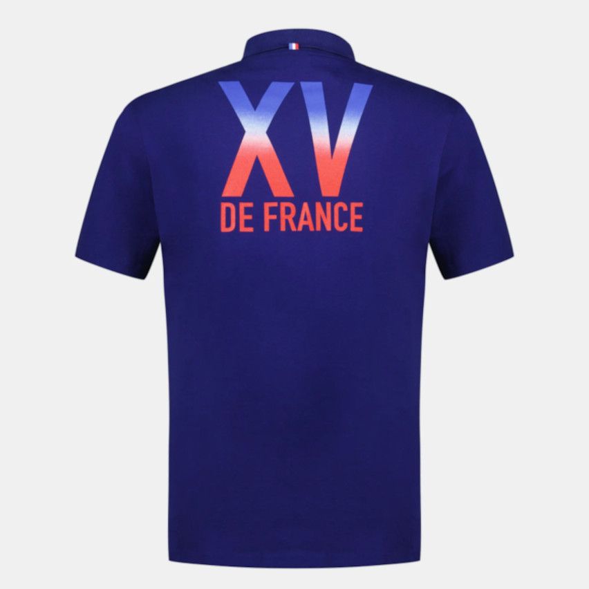 Rugby France Blue Fanwear Polo - Le Coq Sportif