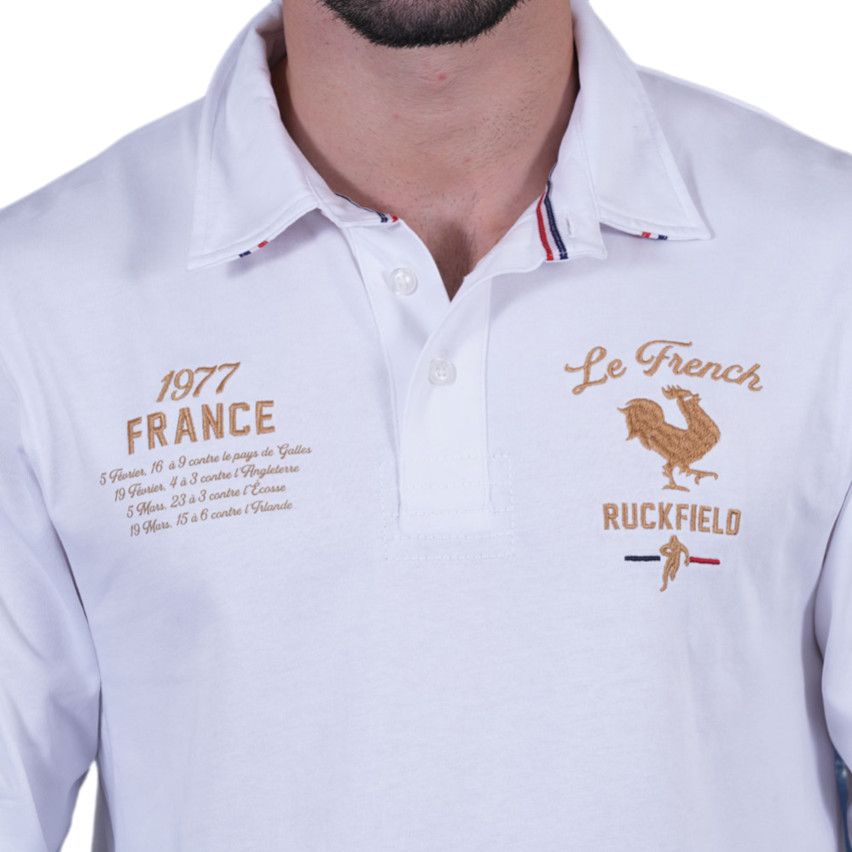 Polo French Rugby Club Blanc - Ruckfield