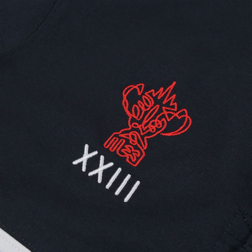 Rugby Polo 20 Nations Stripe World Cup France 2023 Navy Blue - Sportfolio