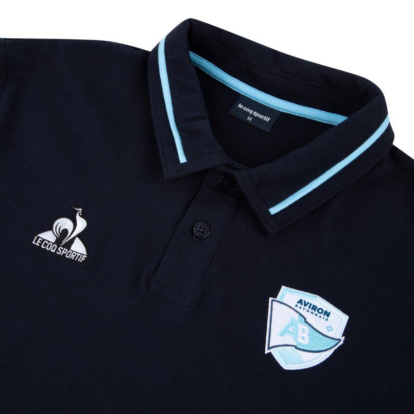 Bayonne Rugby Polo Prestige Navy - Le Coq Sportif