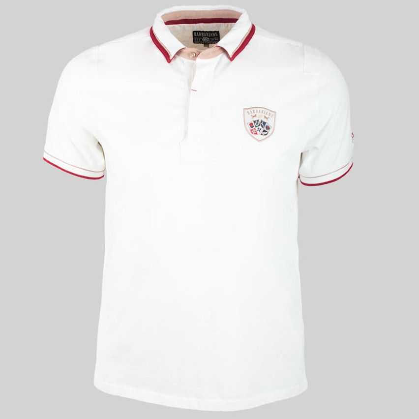 Polo Rugby Barbarians Short Sleeve England - Blacks Legend