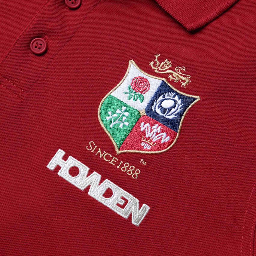 British and Irish Lions Rugby Polo Red - Canterbury