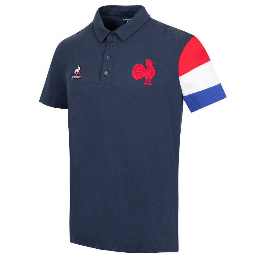 Men's Rugby Polo France Presentation 2021/2022 - Le Coq Sportif