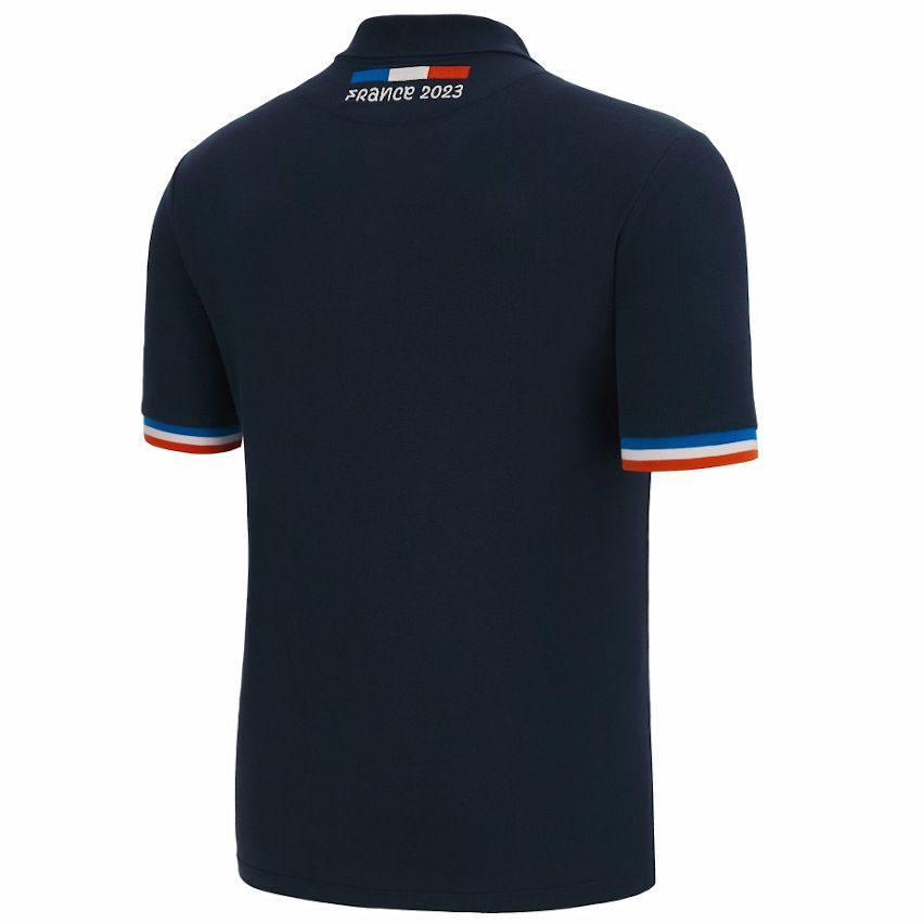 polo france rugby x rugby world cup 2023 bleu homme