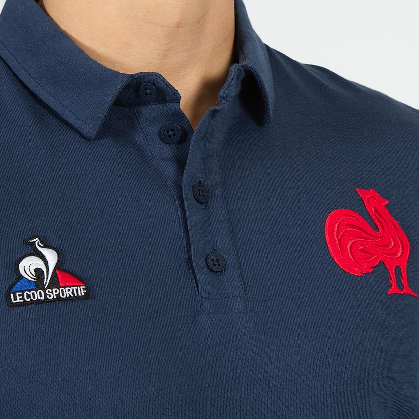 Men's Rugby Polo France Presentation 2021/2022 - Le Coq Sportif