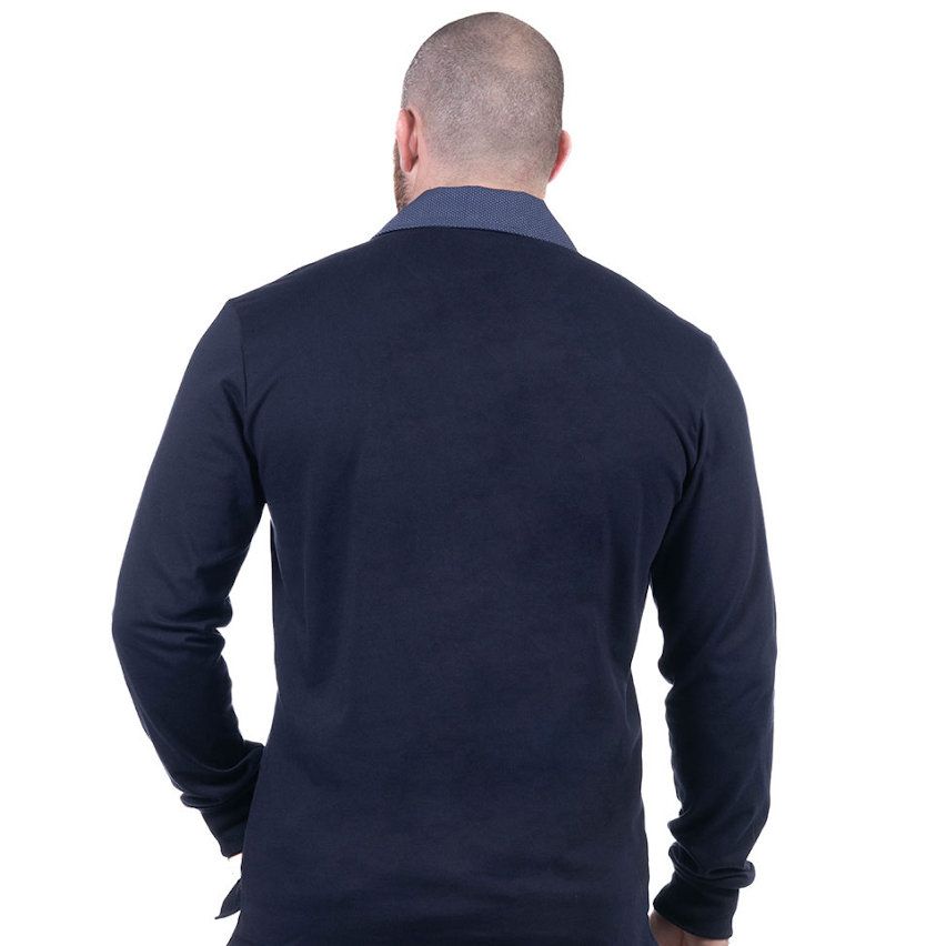 Polo Rugby French Rugby Club Ruckfield Long Sleeve Navy Blue – Ruckfield