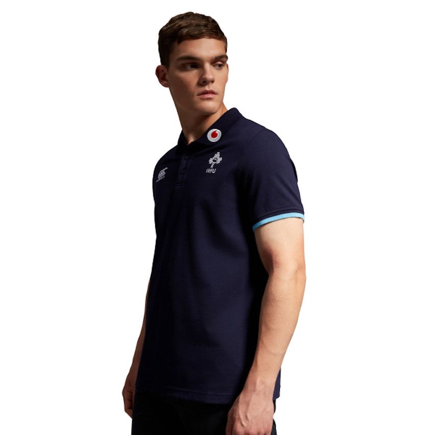 Rugby Polo Ireland Navy Blue - Canterbury