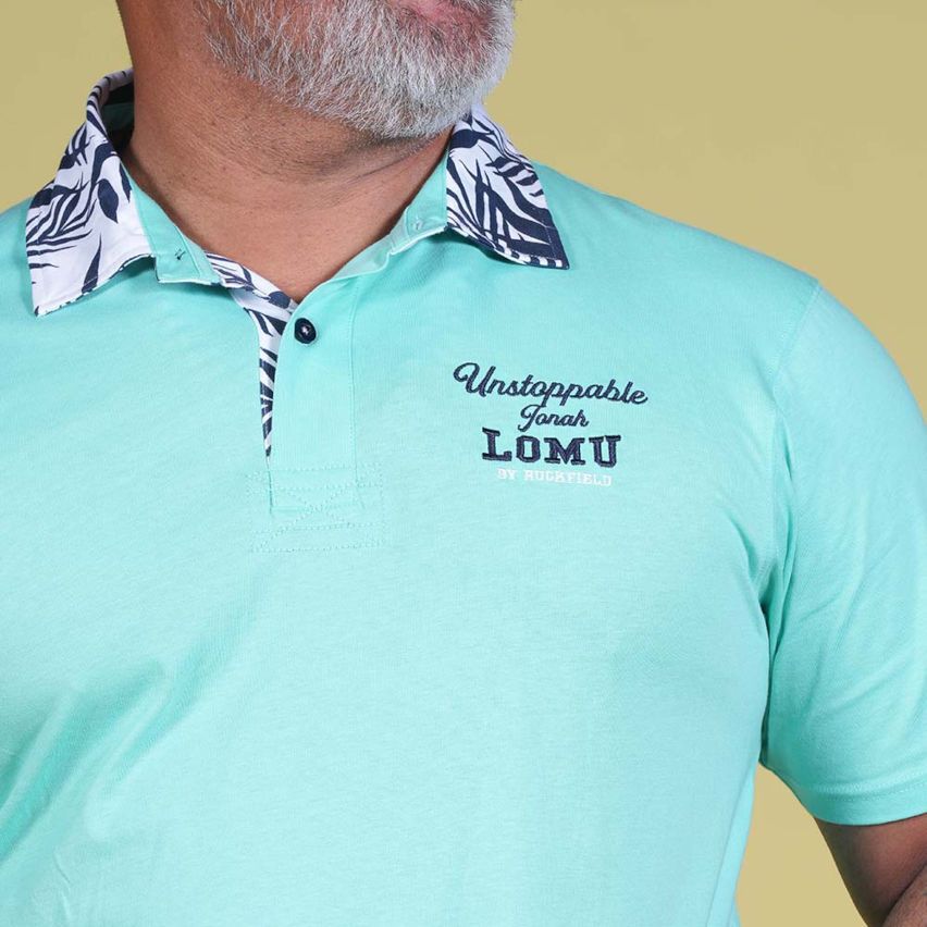 Short-Sleeved Rugby Polo Jonah Lomu Water Green – Ruckfield