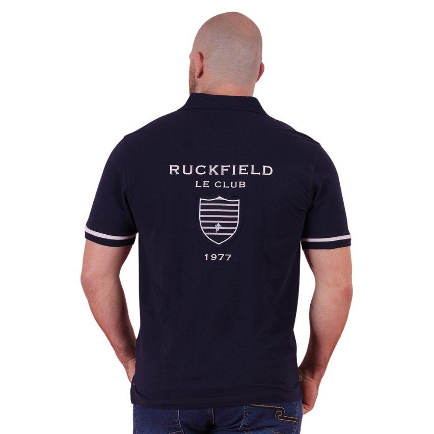 Rugby Polo Le Club Chabal Navy Blue - Ruckfield