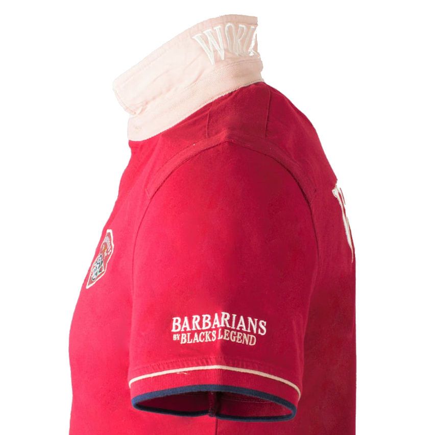 Wales Rugby Short Sleeve Polo - Blacks Legend