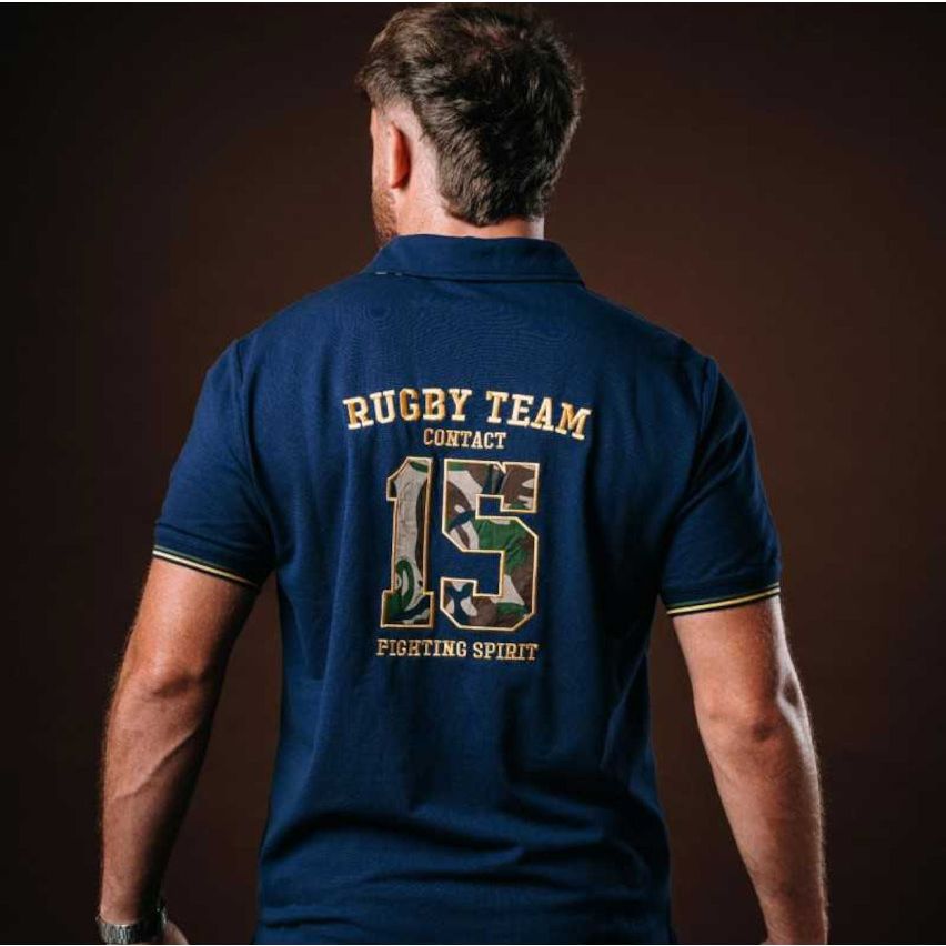 Short Sleeve Rugby Polo Rugby Team - Religion Rugby