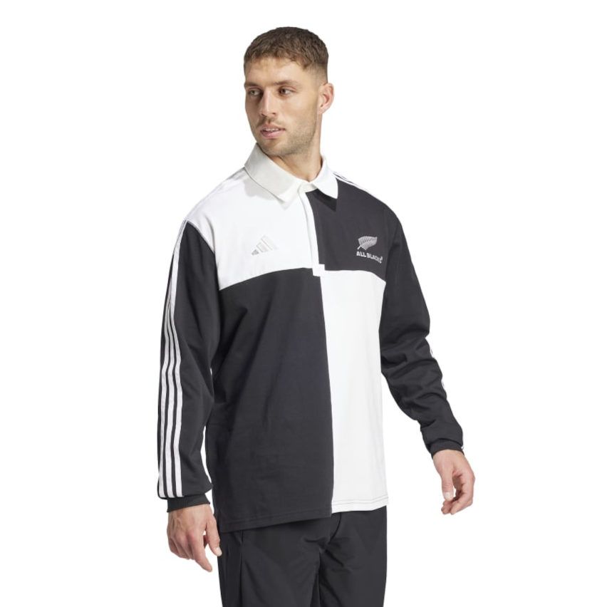 Long Sleeve Rugby Polo 2024/2025 All Blacks - Adidas