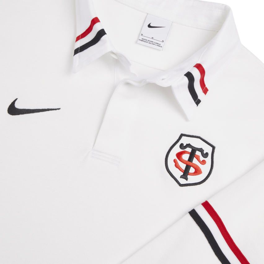 Stade Toulousain Long Sleeve Rugby Polo 2024/2025 - Nike