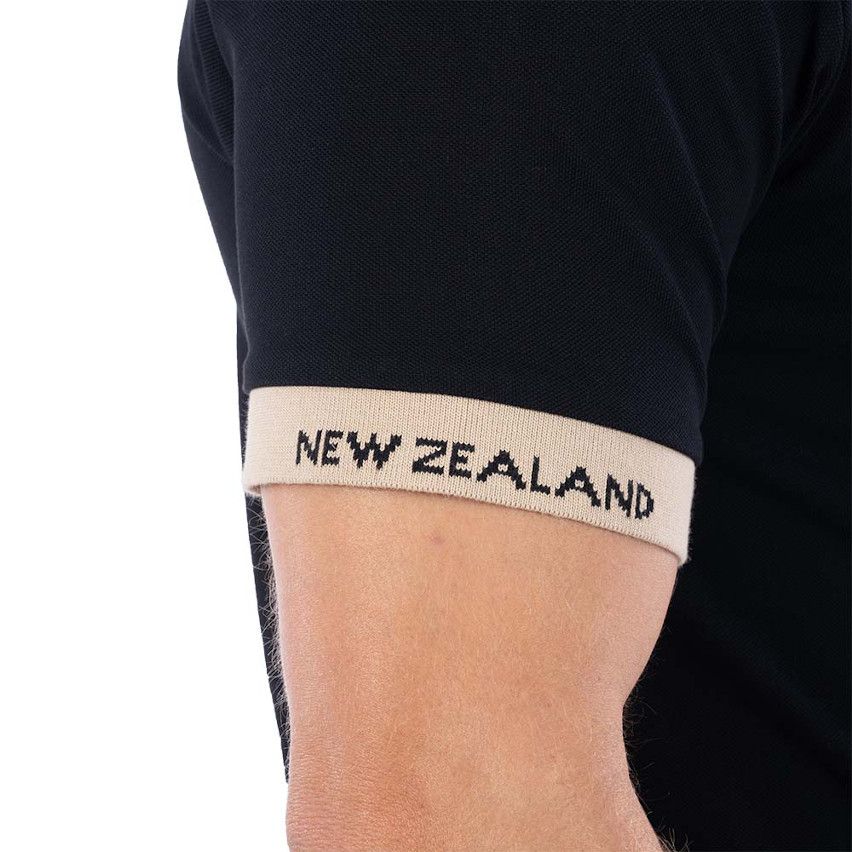 Black Maori Rugby Polo