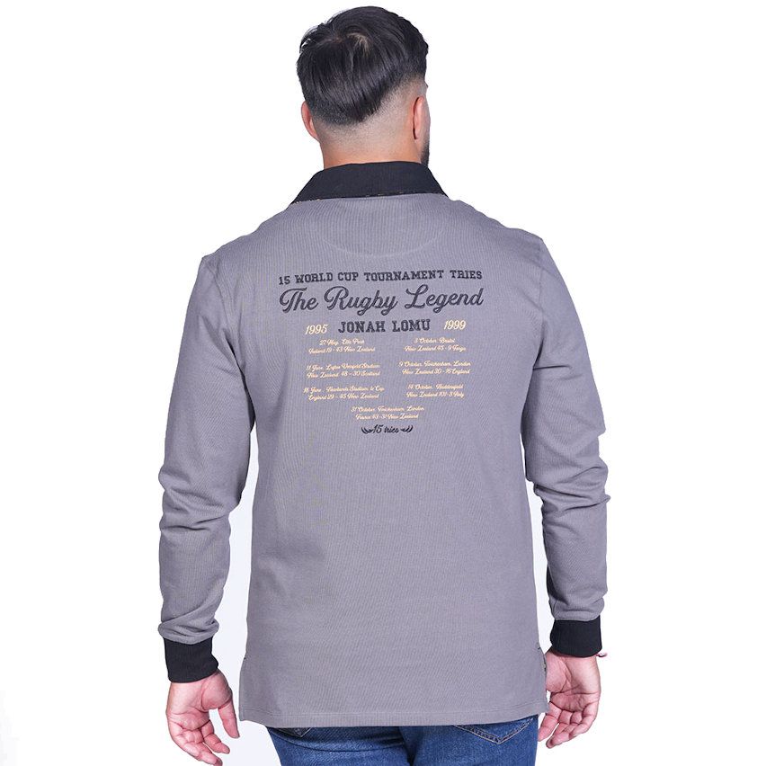 Jonah Lomu Long Sleeve Rugby Polo – Ruckfield