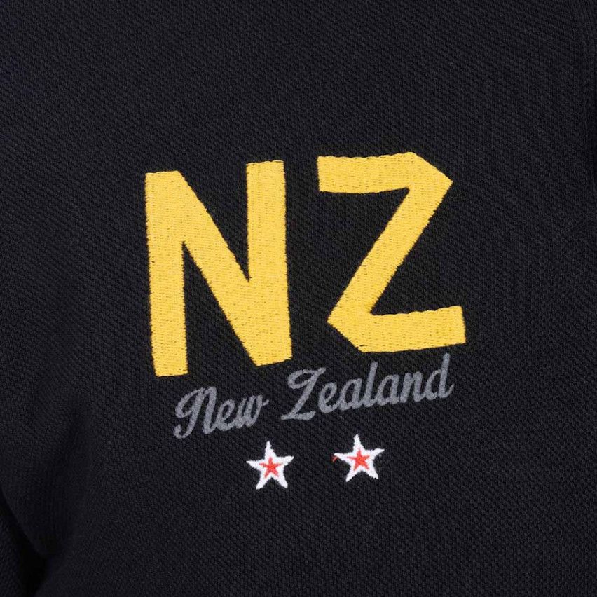 Rugby Polo Shirt We Are Rugby New Zealand Black - Ruckfield