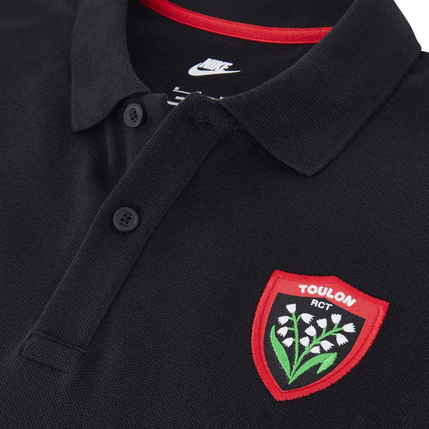 RC Toulon Rugby Polo 2024/2025 Black - Nike