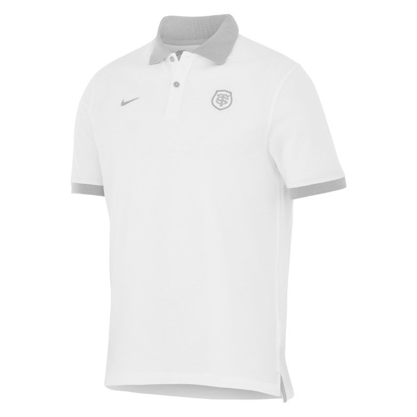 White Rugby Premium Piqué Polo Stade Toulousain - Nike