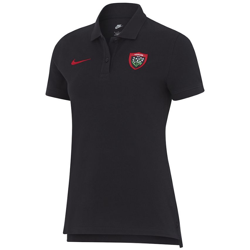 RC Toulon Women's Rugby Polo Black 2023/2024 - Nike