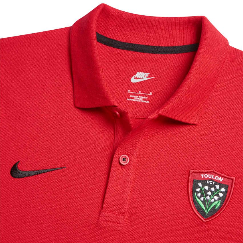 RC Toulon Rugby Polo Shirt Heritage Red – Nike