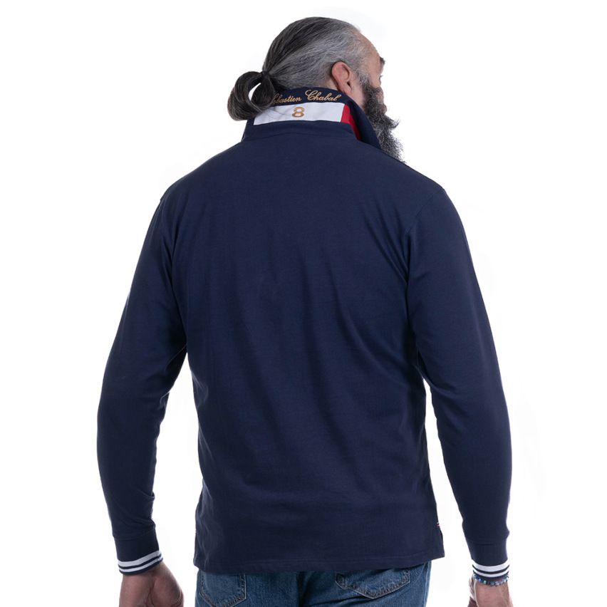 Rugby Polo Ruckfield France Supporter Navy Blue - Ruckfield