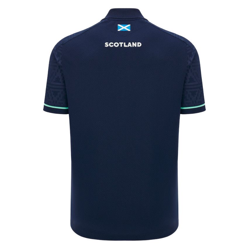 Scotland Rugby Travel Polo 2024/2025 - Macron
