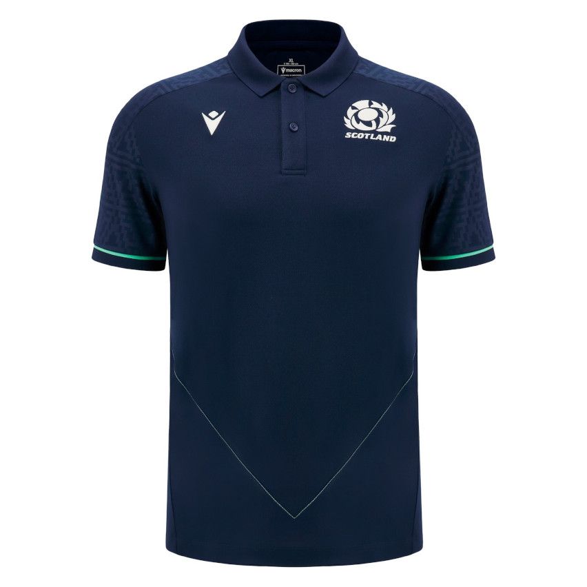 Scotland Rugby Travel Polo 2024/2025 - Macron