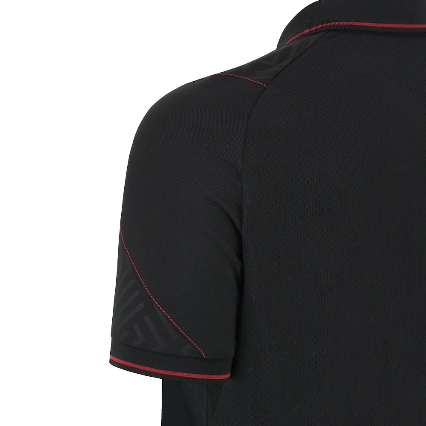 Polo Rugby Voyage Pays De Galles Noir 2023/2024 – Macron