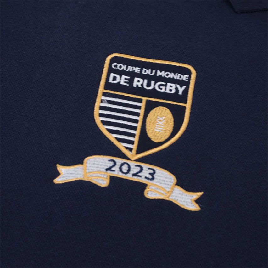 Rugby Polo Webb Ellis Cup Navy World Cup France 2023 - Sportfolio