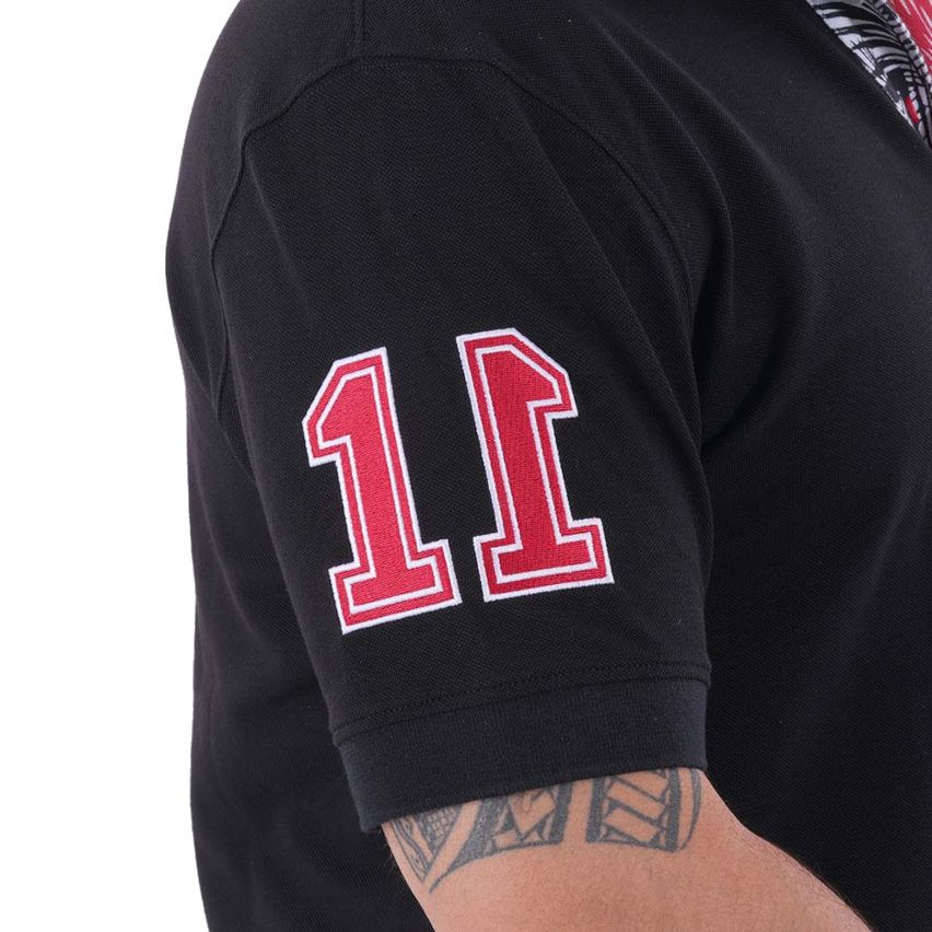 Jonah LOMU Short Sleeve Black Polo - Ruckfield