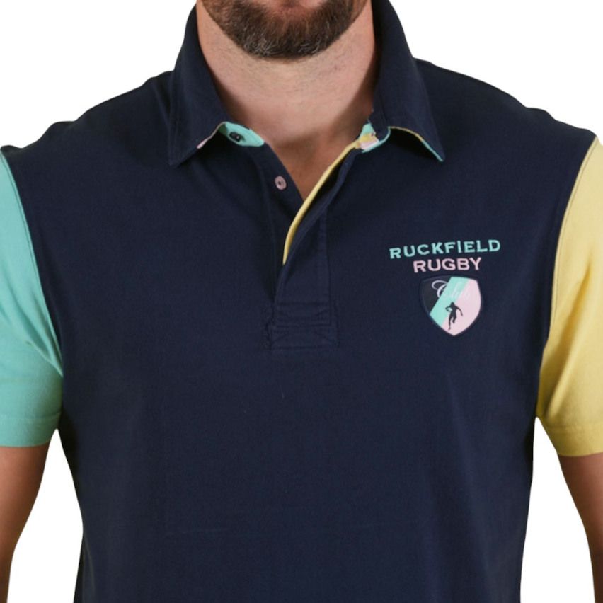 Polo Rugby Club Short Sleeve Tricolor - Ruckfield