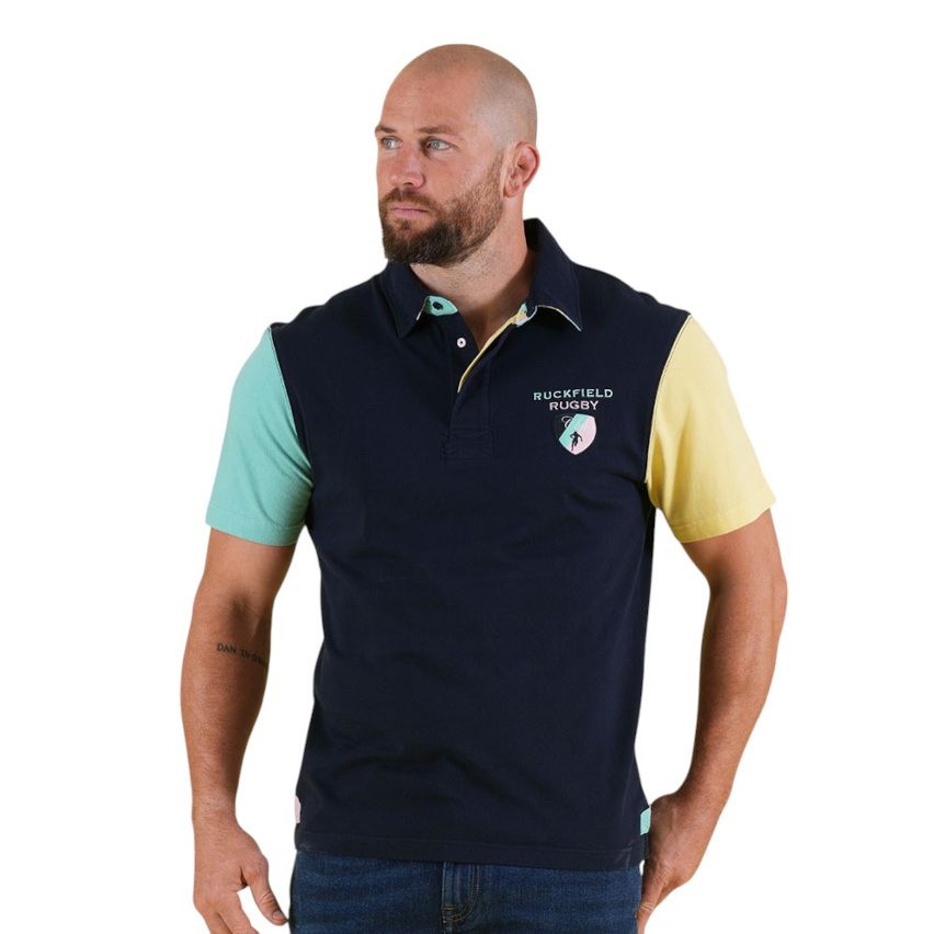 Polo Rugby Club Short Sleeve Tricolor - Ruckfield