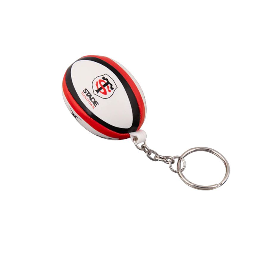 Stade Toulousain Rugby Ball Keychain - Gilbert