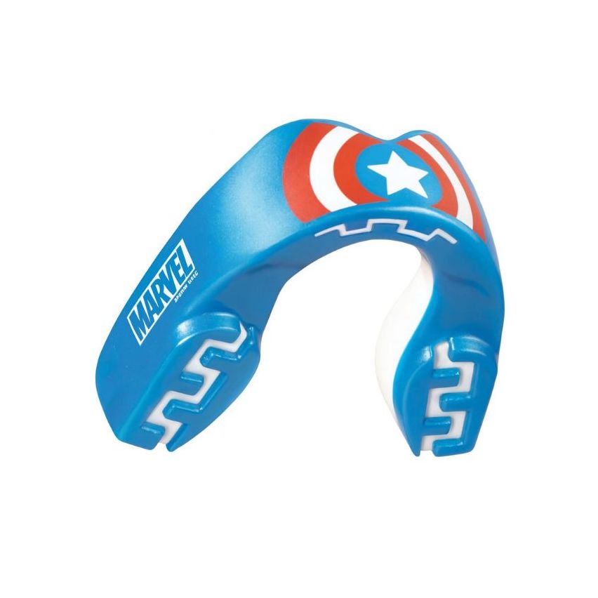 Marvel Captain America Youth Rugby Mouthguard - SAFEJAWZ