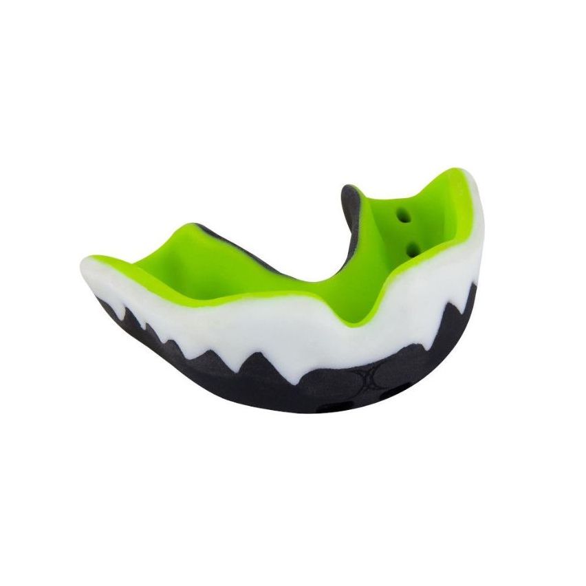 Rugby Mouthguard Viper Pro 3 Black White from 12 Years to Adult - Gilbert