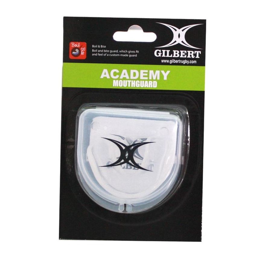 Rugby Mouthguard Academy Transparent up to 10 years - Gilbert