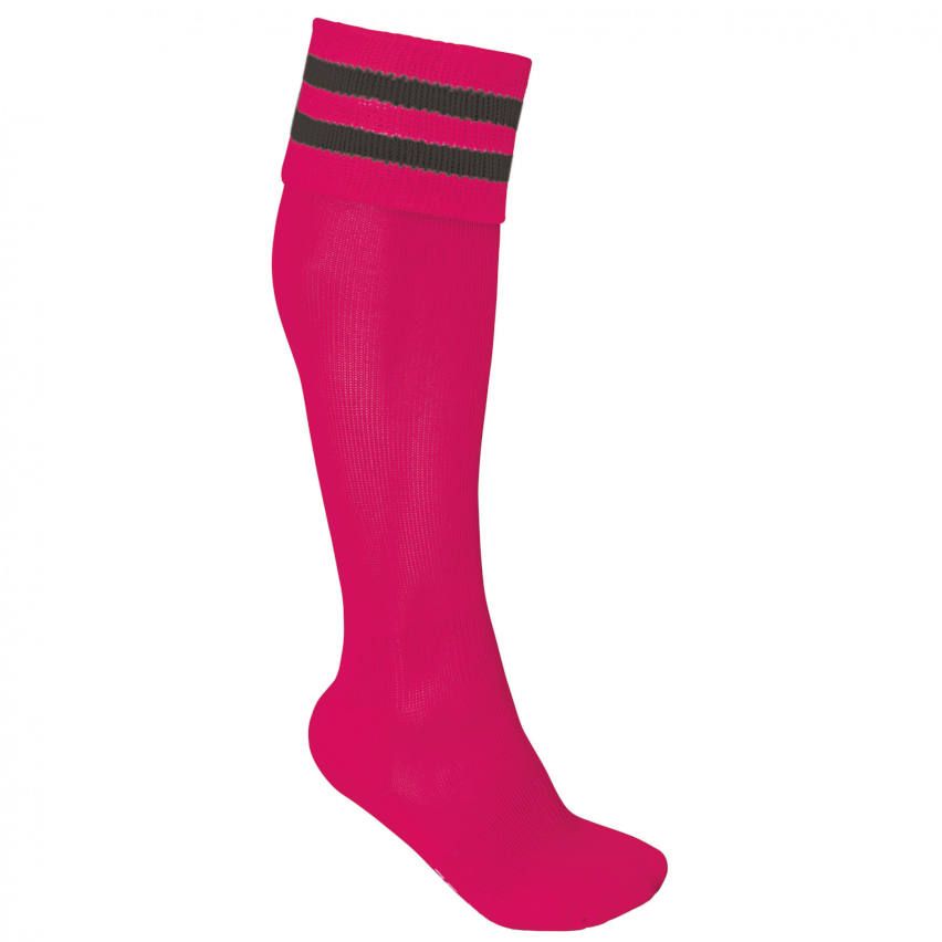 Rugby Sock Pink Gray Stripe boutique rugby