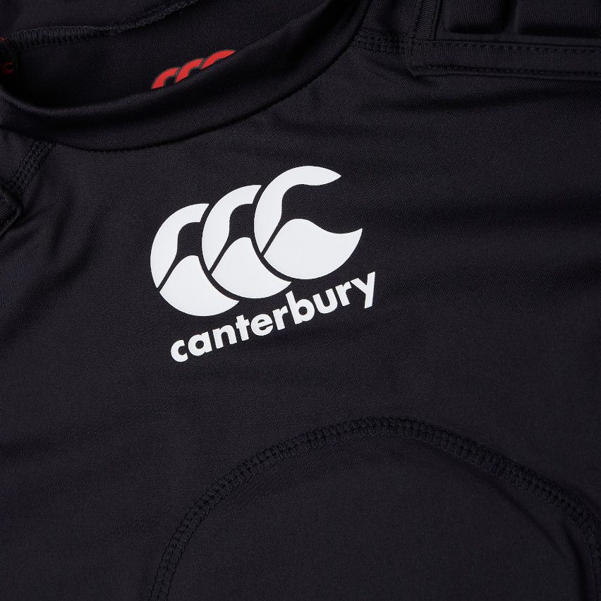 Pro Black Child Rugby Shoulder Pad - Canterbury