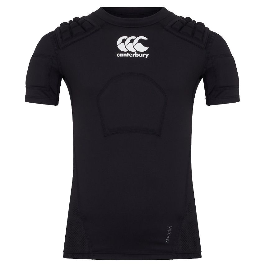 Pro Black Child Rugby Shoulder Pad - Canterbury
