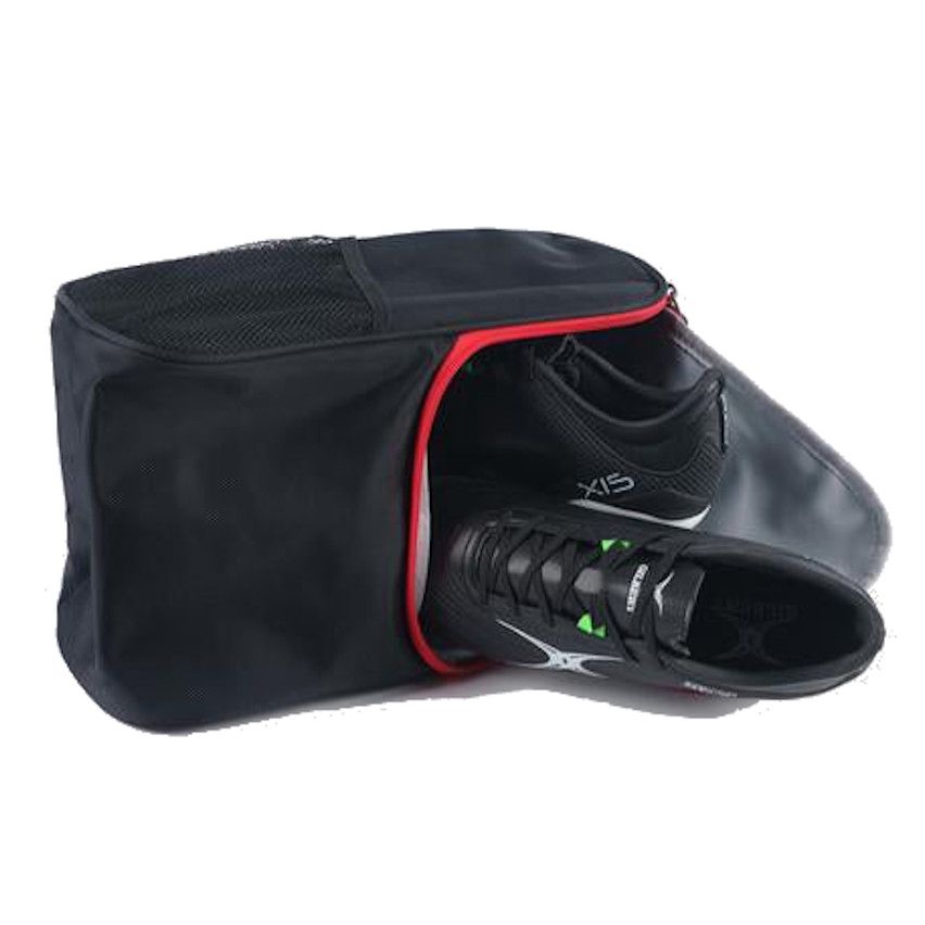 Sac À Chaussures Rugby V4 Noir/Rouge - Gilbert