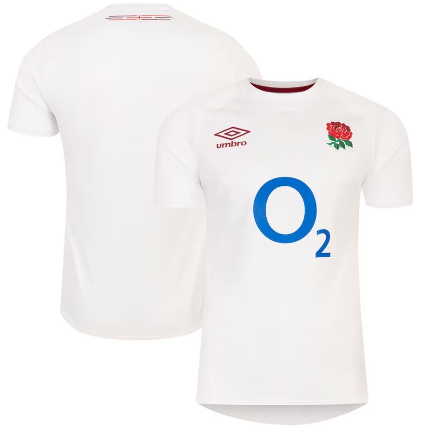 England Rugby Home White Jersey 2023/2024 – Umbro
