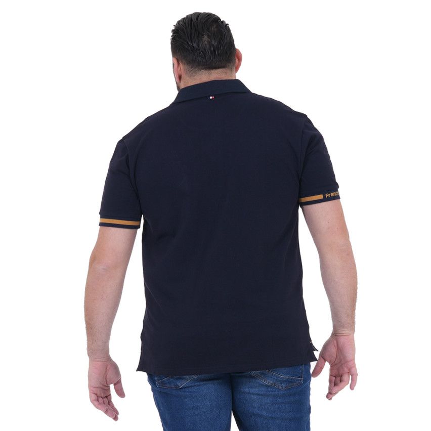 Short Sleeve Rugby Polo French Navy - Ruckfield