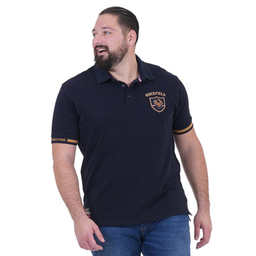 Short Sleeve Rugby Polo French Navy - Ruckfield